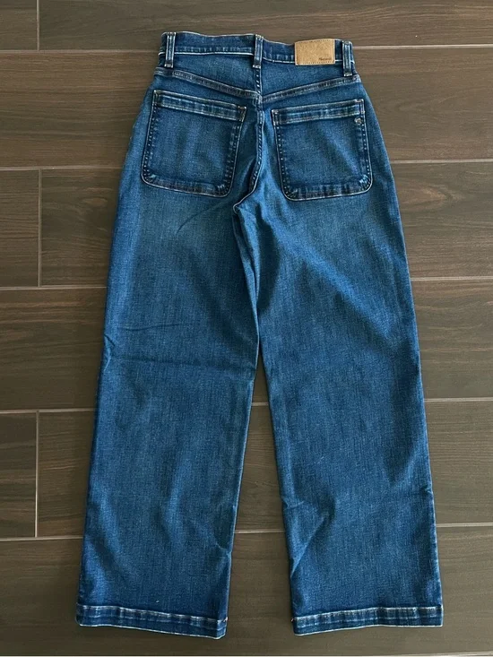 Madewell Emmett Wide Leg Jeans Size 26 P - Picture 3 of 9